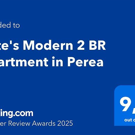 Kate'S Modern 2 Bedroom Apartment In Perea Peraia  Exterior photo